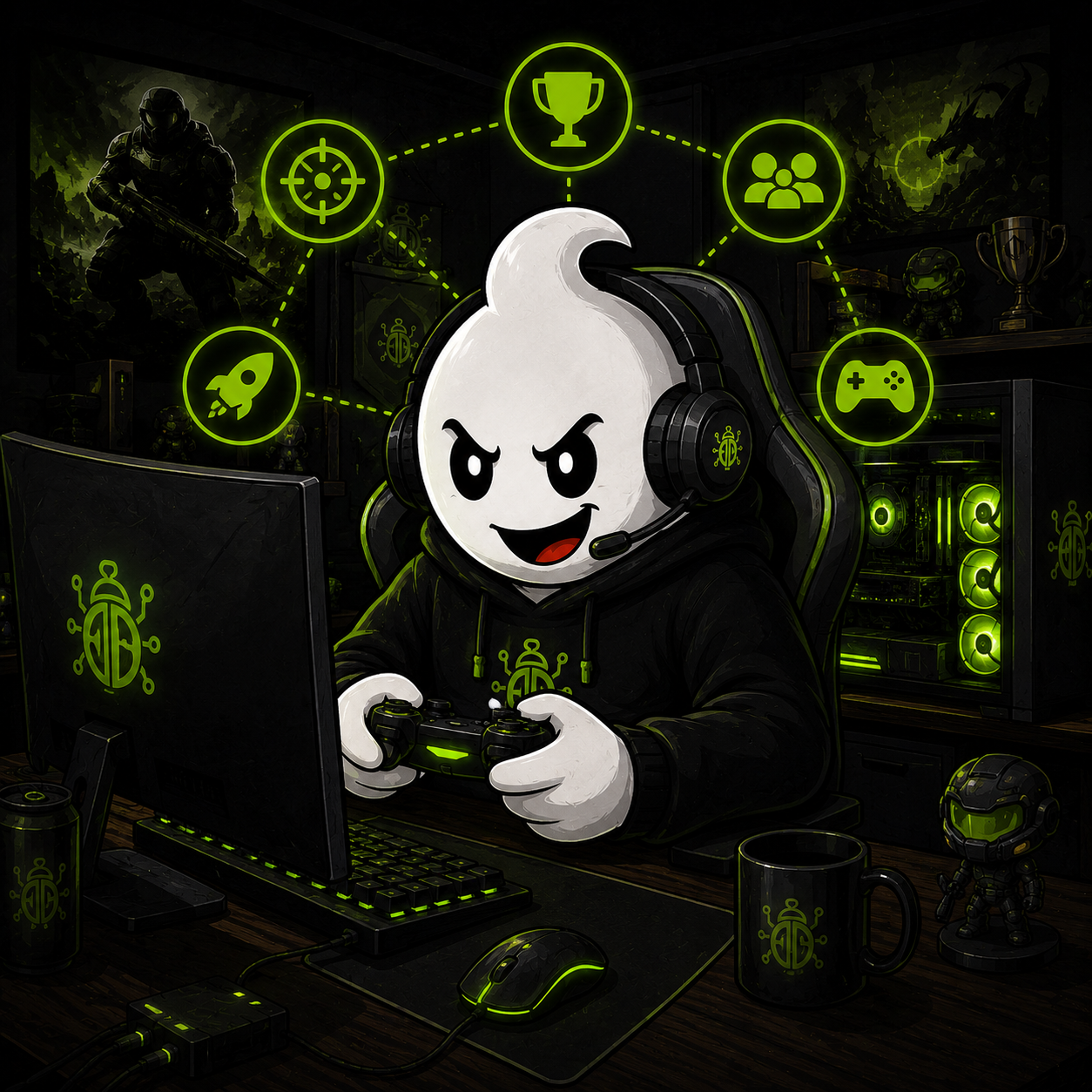 Gaming y setups BugBusters
