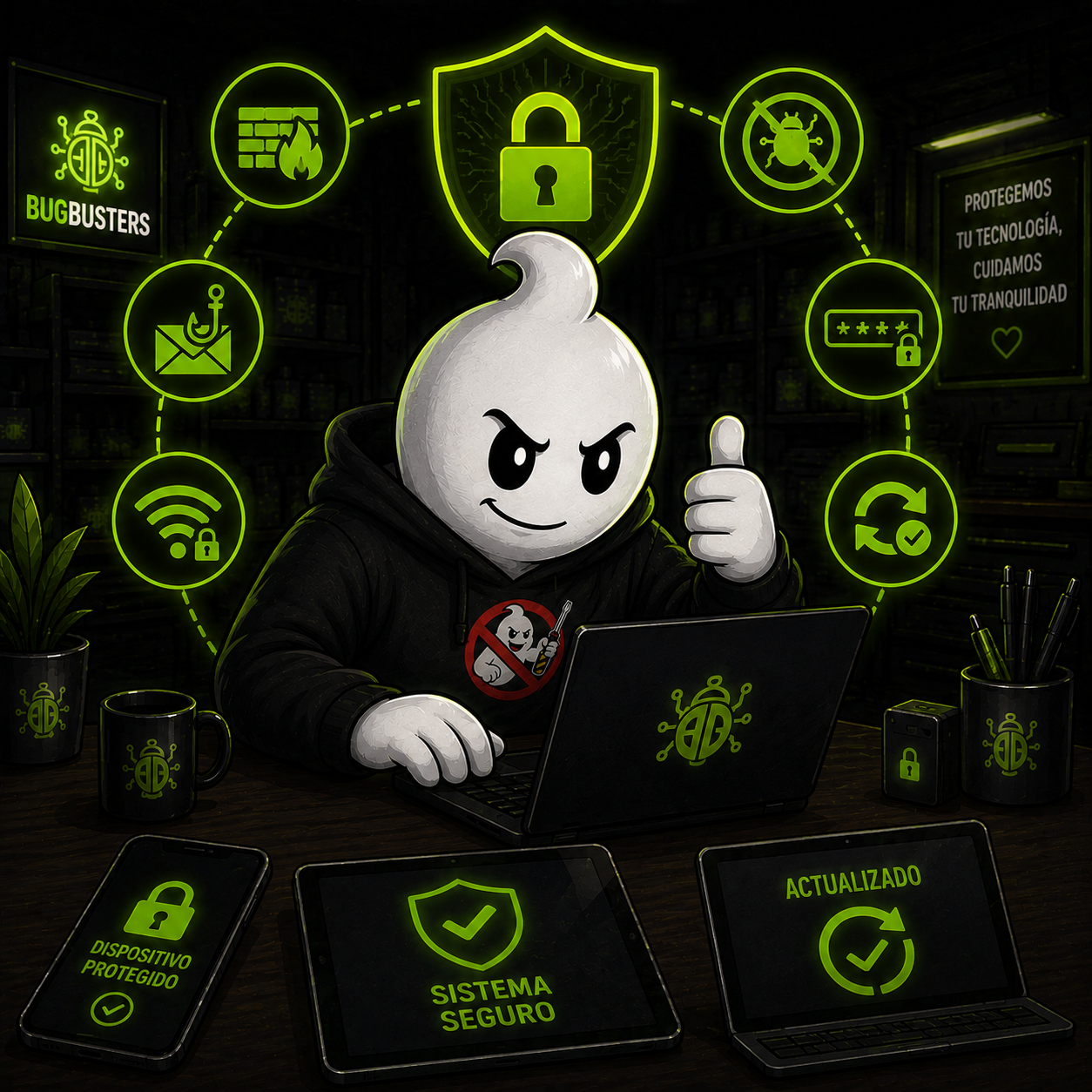 Seguridad inform&aacute;tica BugBusters